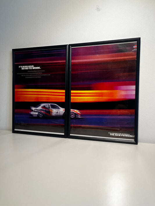 Original Nissan Primera GT Racing Advert - 1997