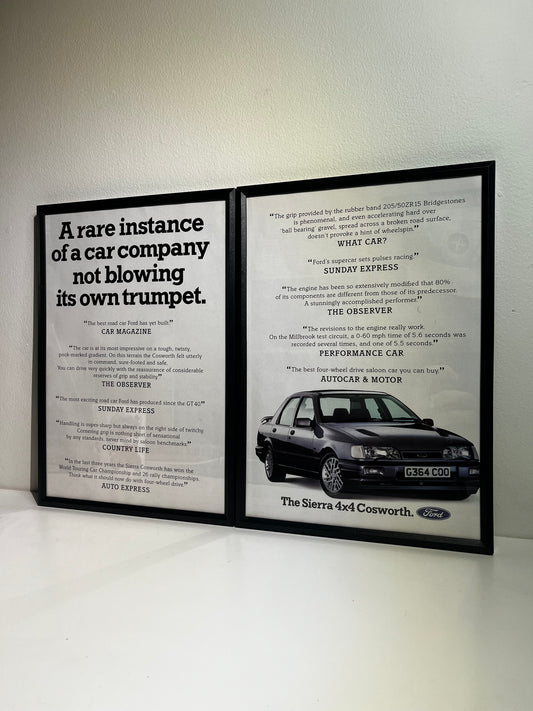 Original Ford Cosworth Advert - 1980s