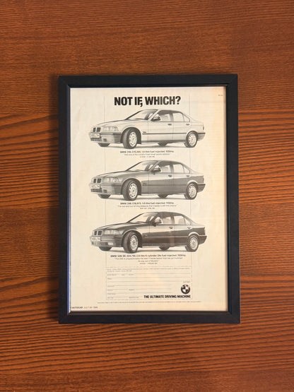 Original E36 Coupe Advert - 1990s