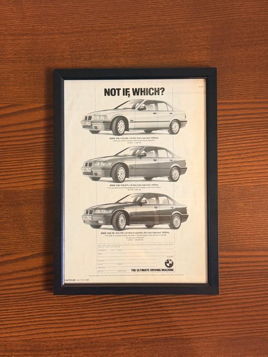 Original E36 Coupe Advert - 1990s