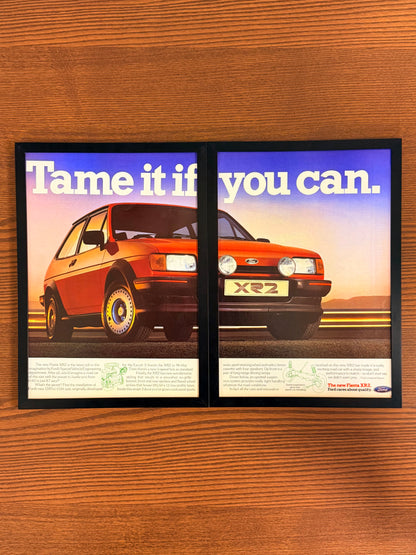Original Ford Fiesta XR2 Advert - 1980s