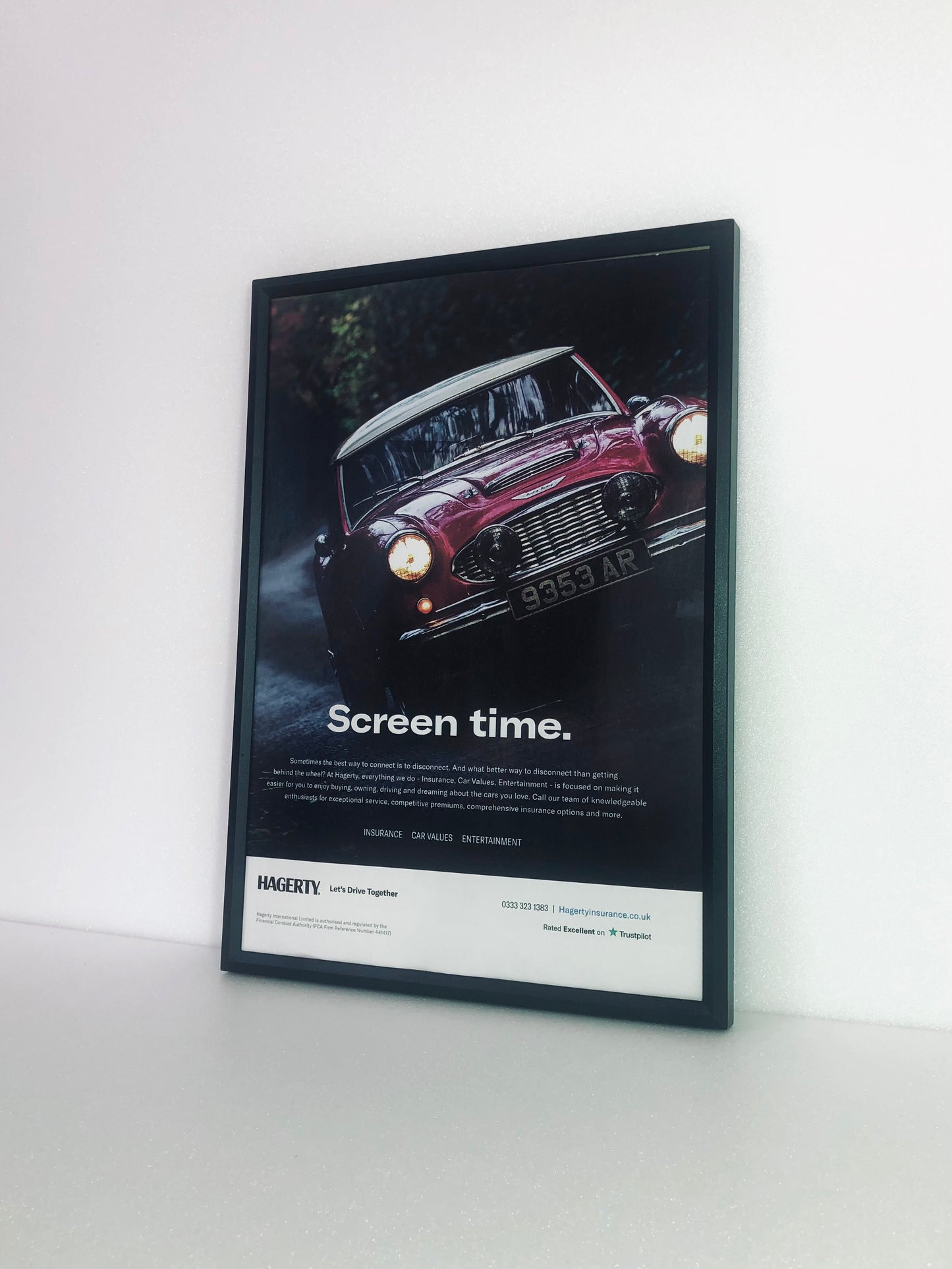 Original Austin Healey 3000 Hagerty Advert - 2020s