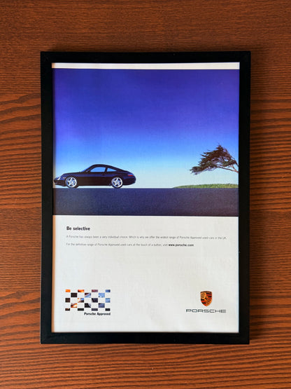 Original Porsche 911 996 Advert - 2000s