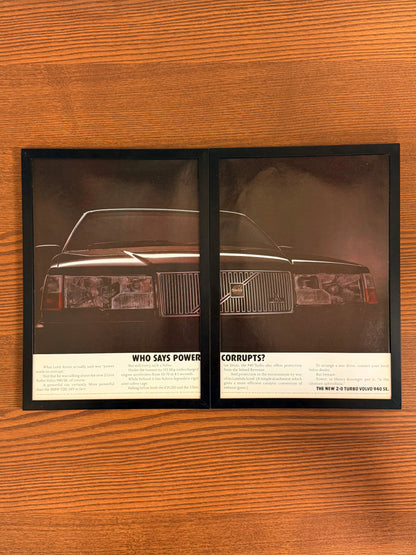 Original Volvo 940 Advert - 1990s