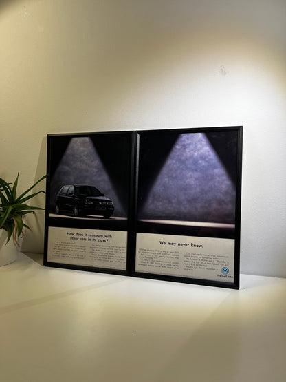 Original Volkswagen MK3 Golf VR6 Advert - 1993