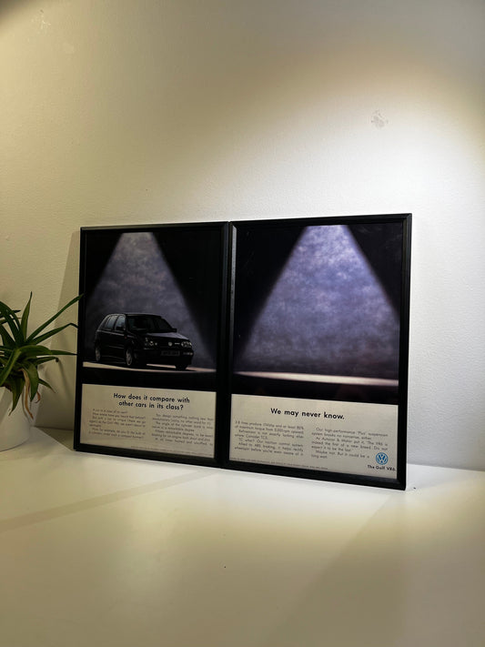 Original Volkswagen MK3 Golf VR6 Advert - 1993