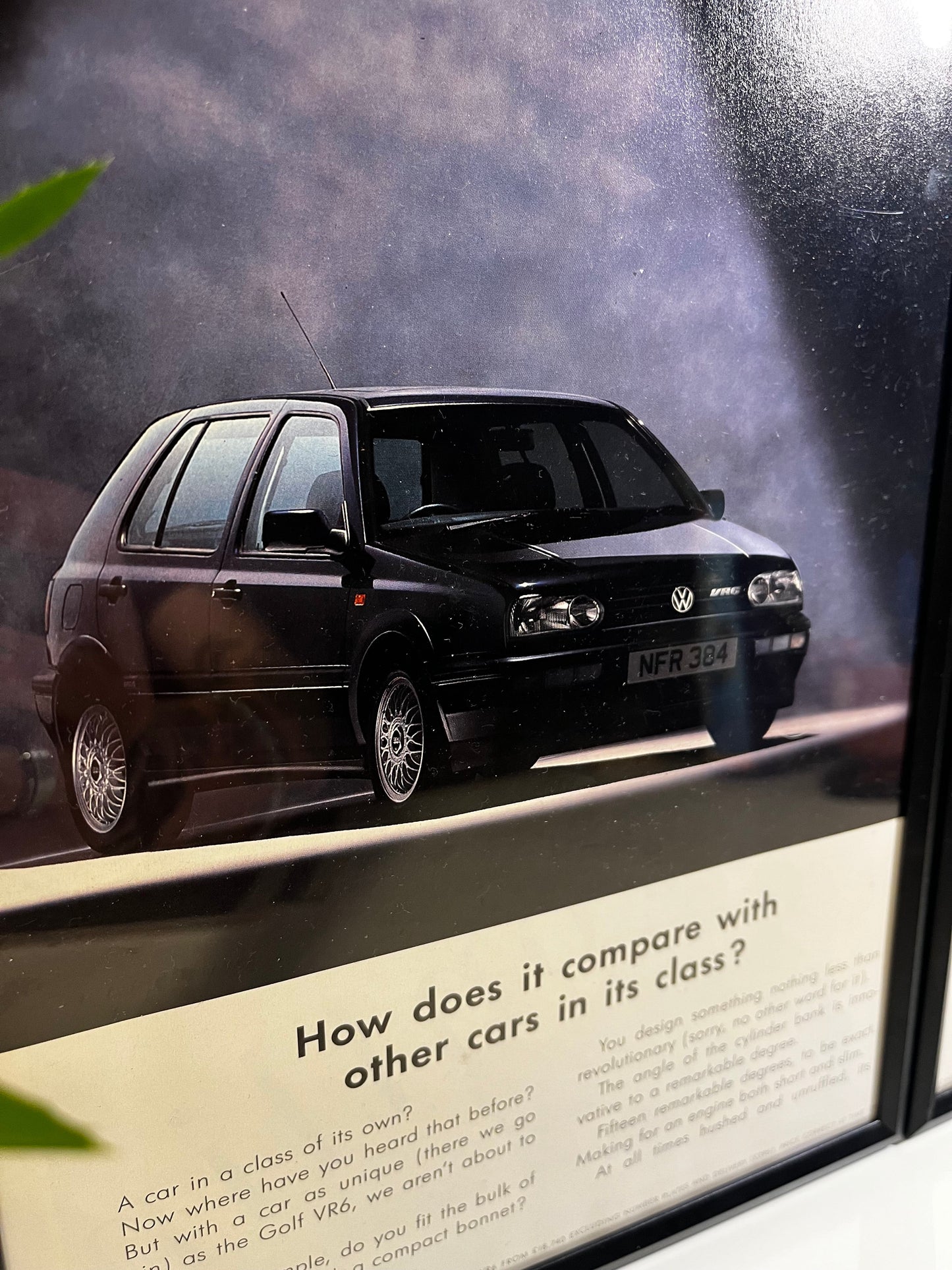Original Volkswagen MK3 Golf VR6 Advert - 1993