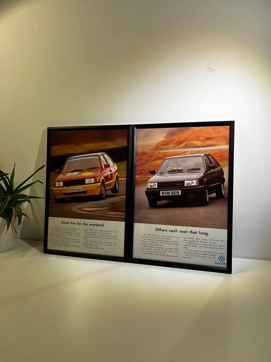 Original Volkswagen Polo G40 Advert - 1993