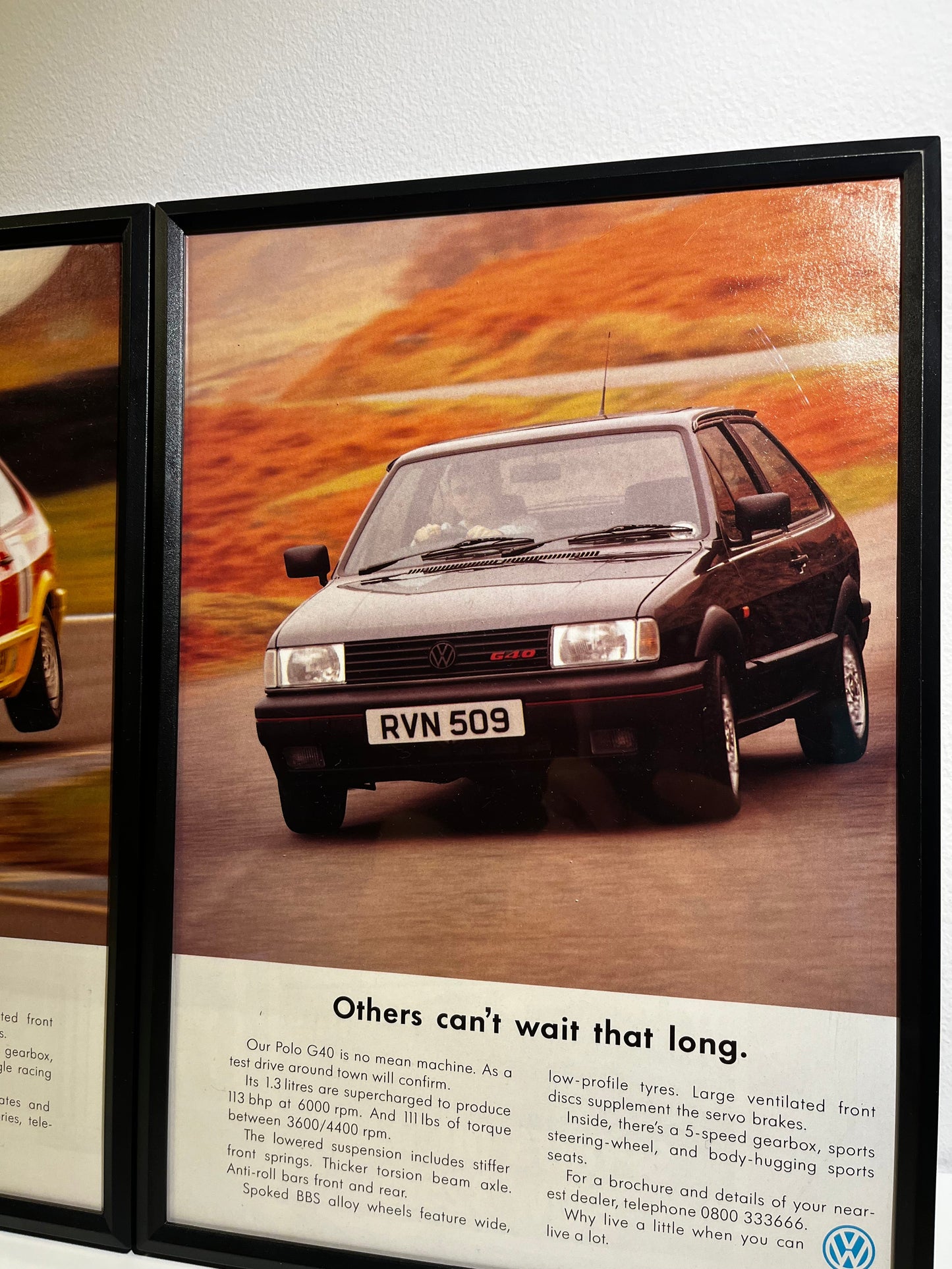 Original Volkswagen Polo G40 Advert - 1993