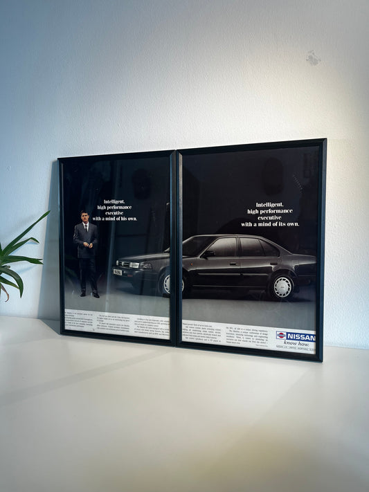 RARE Original Nissan Maxima Advert - 1990s