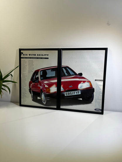 RARE Original Ford Sierra Advert - 1980s
