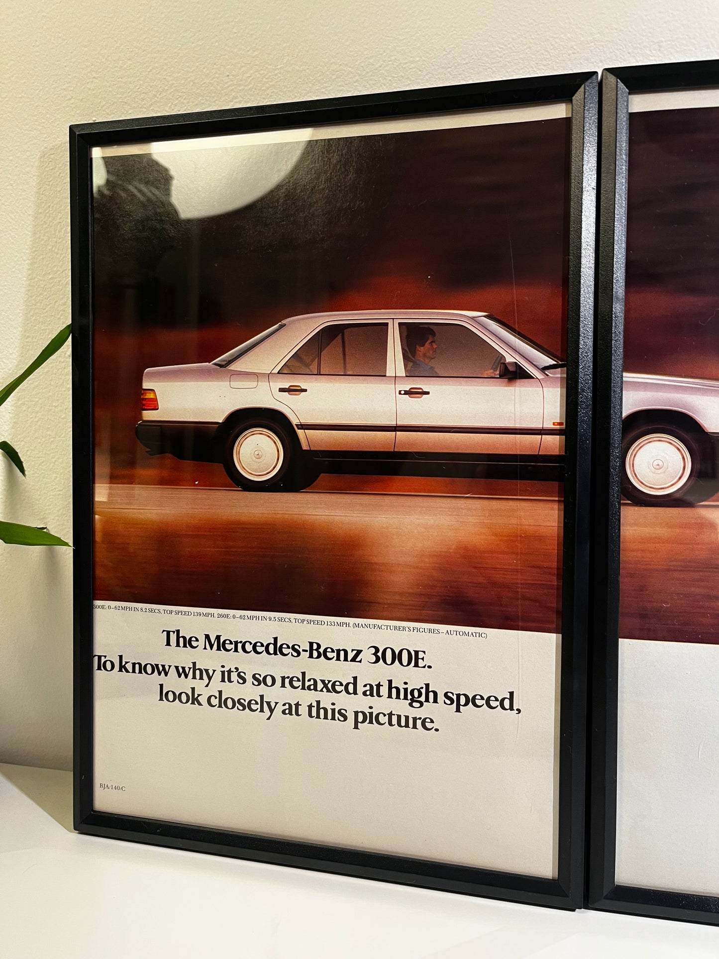 Original Mercedes-Benz 300E Advert - 1987