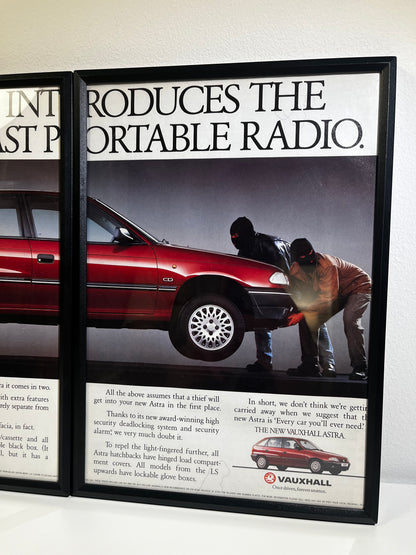 RARE Original Vauxhall Astra Advert - 1990s