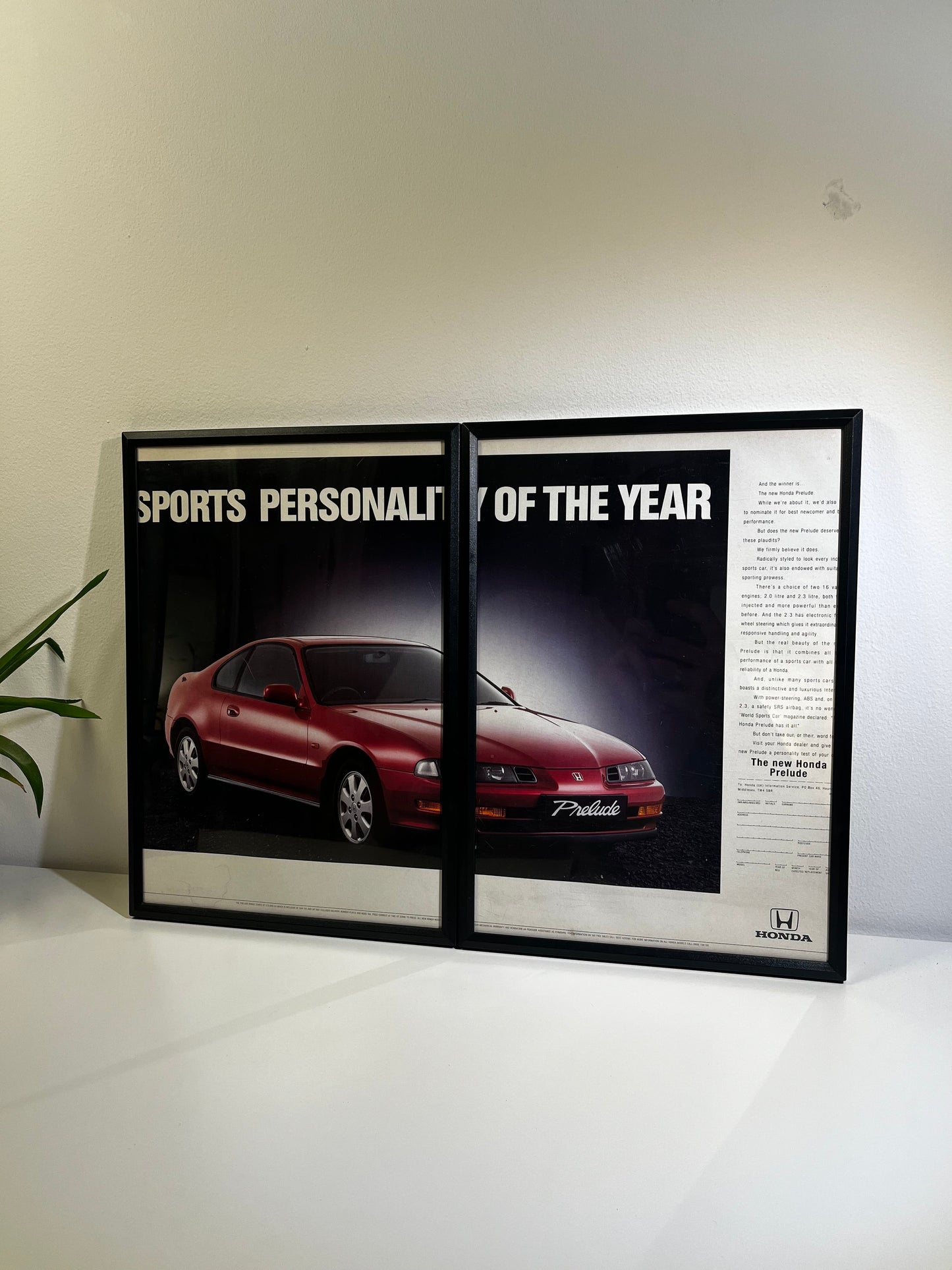 Original Honda Prelude Advert - 1990s