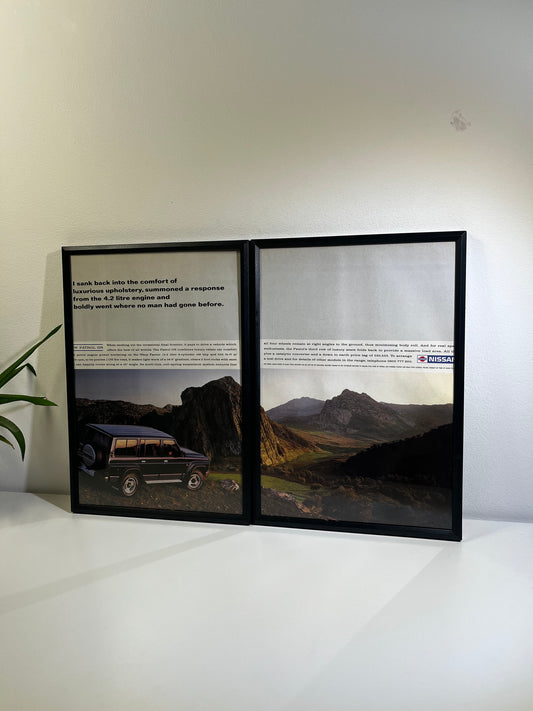 RARE Original Nissan Patrol Advert - 1990s