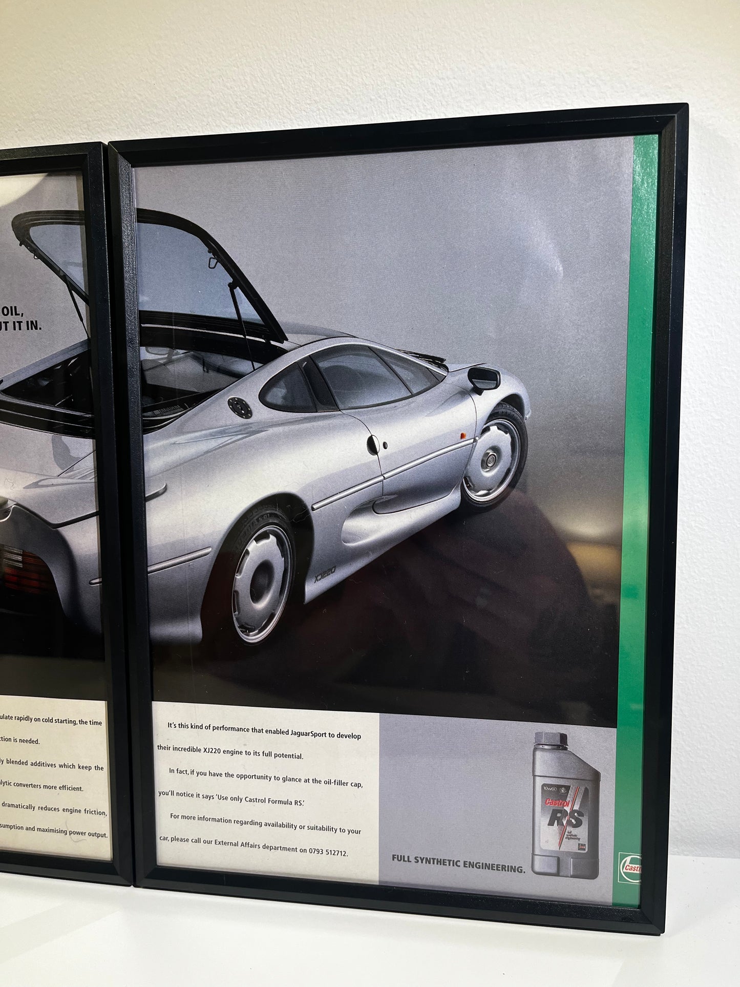 RARE Original Jaguar Advert - 1990s