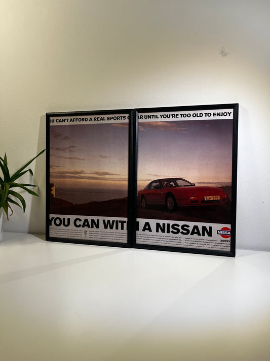 RARE Original Nissan s13 200sx Advert - 1993