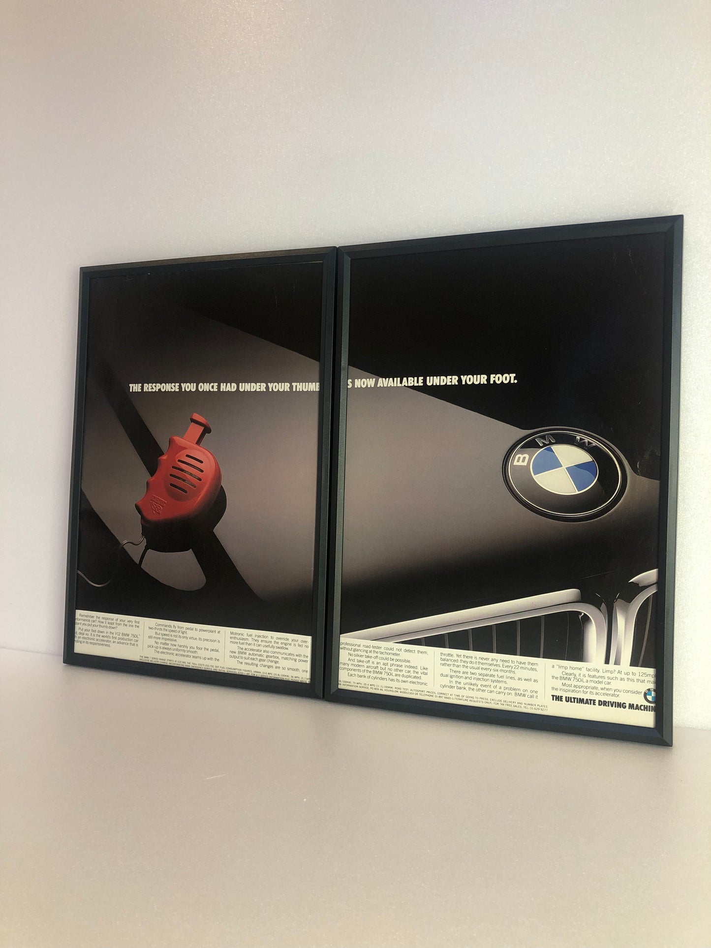 Original BMW 7 Series Advert - 1988