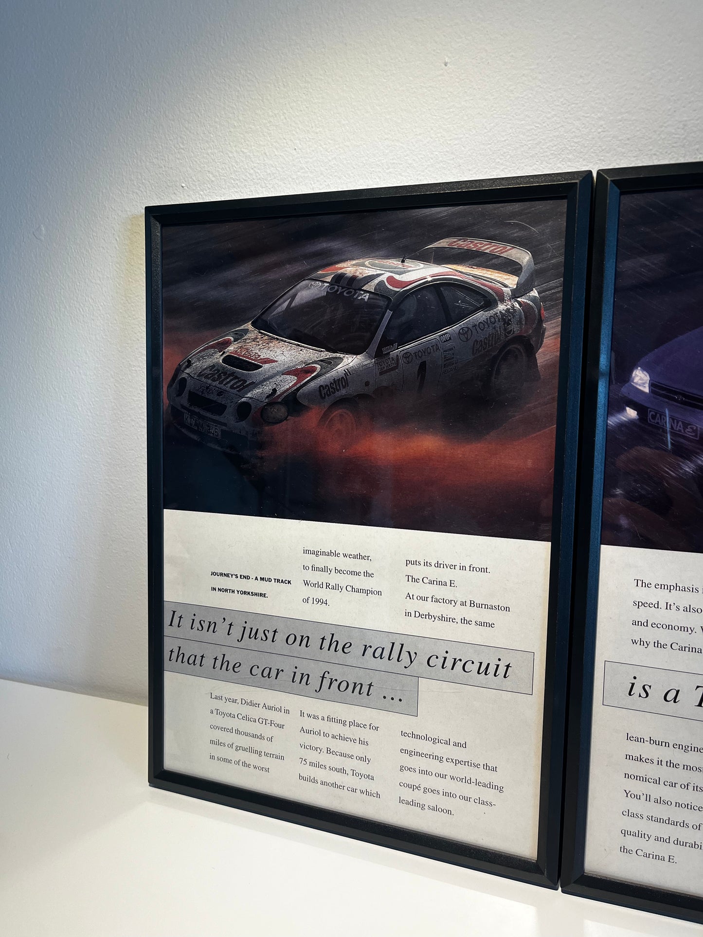 RARE Original Toyota Celica GT Advert - 1990s