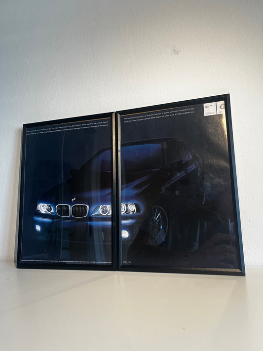 Original Vintage BMW E39 5 Series Advert - 2000s