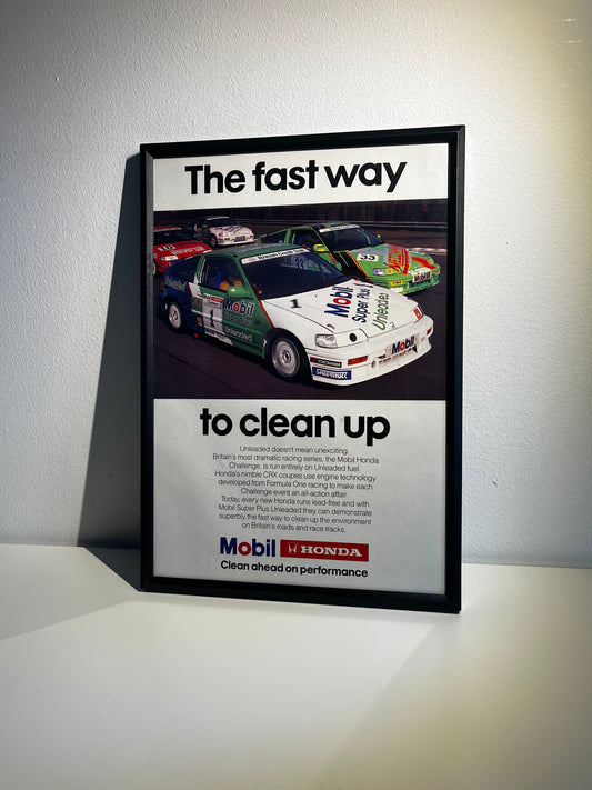 RARE Original Honda Civic Advert - 1990s
