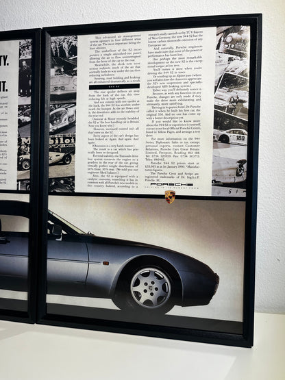 RARE Original Porsche 944 S2 Advert - 1990s
