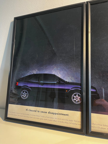 Original Volkswagen Corrado Advert - 1990s