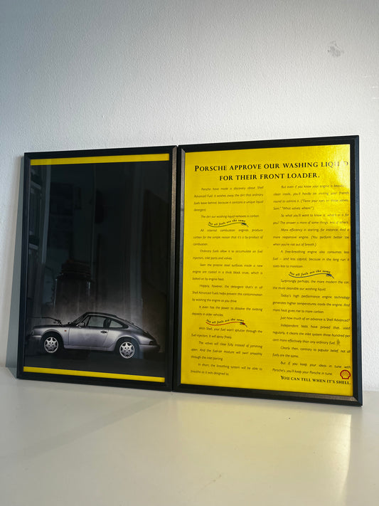 Original Porsche 911 Advert - 1990s