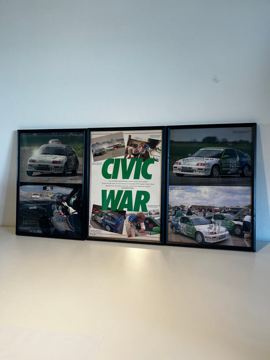 RARE Original “Civic War” Honda Advert - 1990s