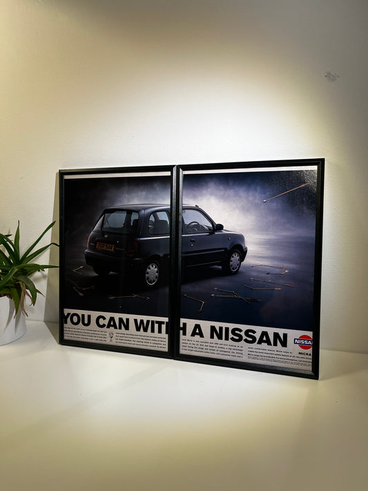 RARE Original Nissan K11 Micra Advert - 1990s