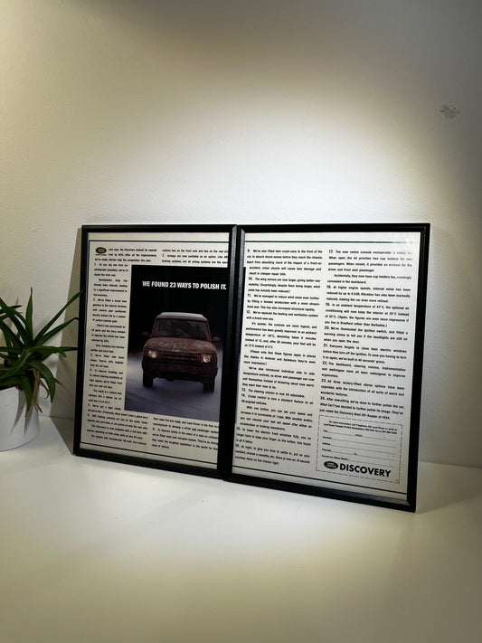 Original Land Rover Discovery Advert -  1990s